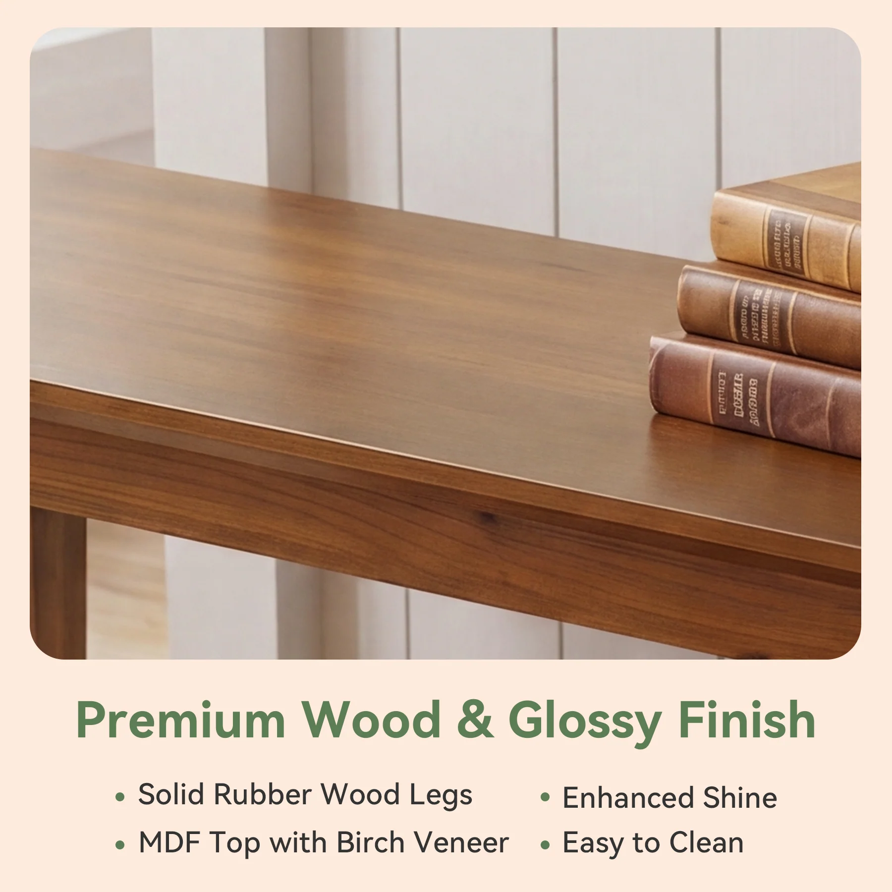 Tribesigns 55.12-Inch Wooden Shoe Bench with Open Shelves, Farmhouse Entryway Bench for Hallway - Image 3