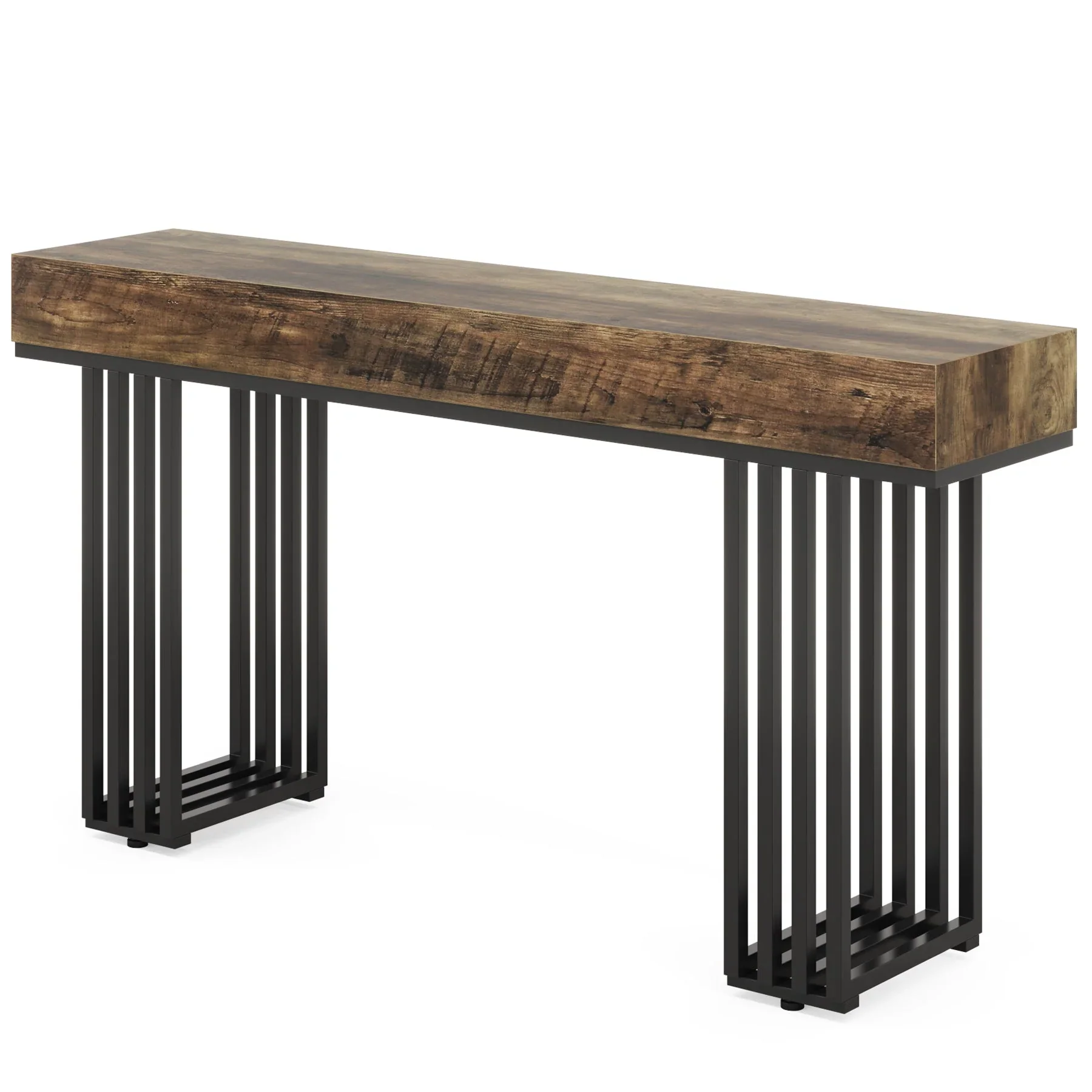 55-inch Console Table, Modern Entryway Table with Metal Legs - Image 8