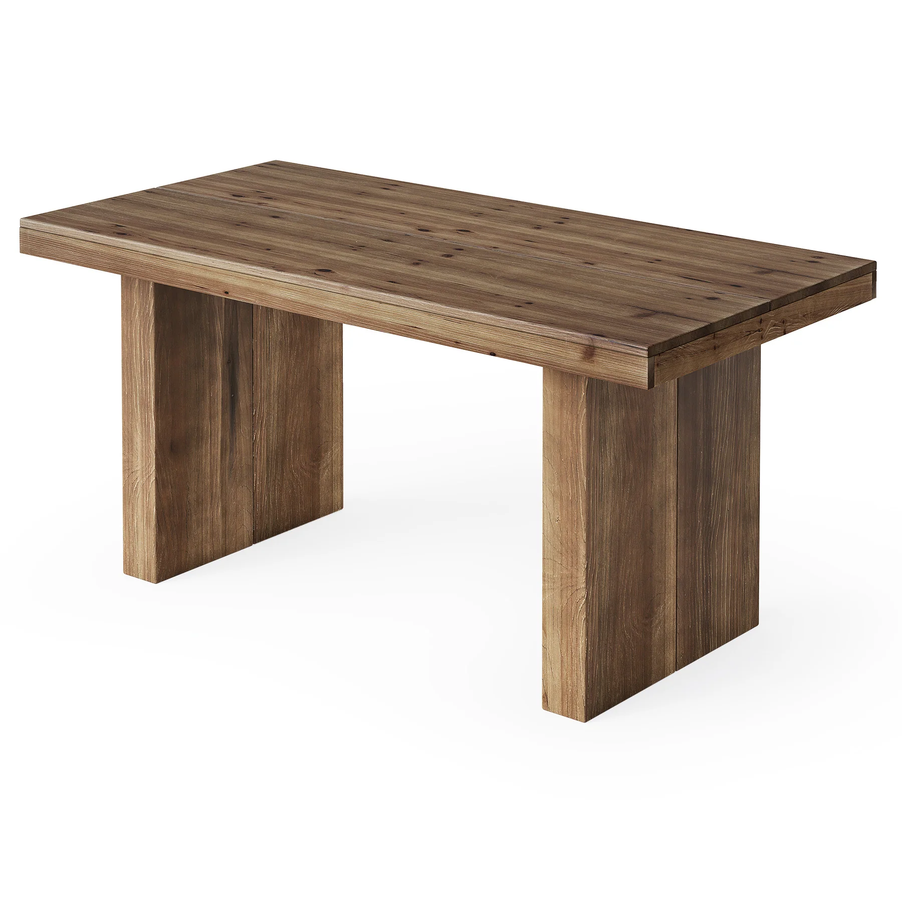 Tribesigns 63-Inch Solid Wood Dining Table for 4-6 People, Farmhouse Rectangle Kitchen Table with Heavy-Duty Wooden Legs for Dining Room - Image 9