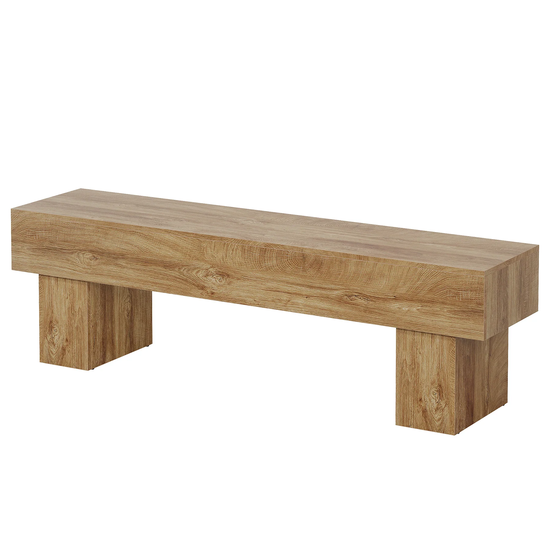 Tribesigns 63-Inch Low TV Console Table, Farmhouse Design with Sturdy 300 lb Capacity for Living Room - Image 9