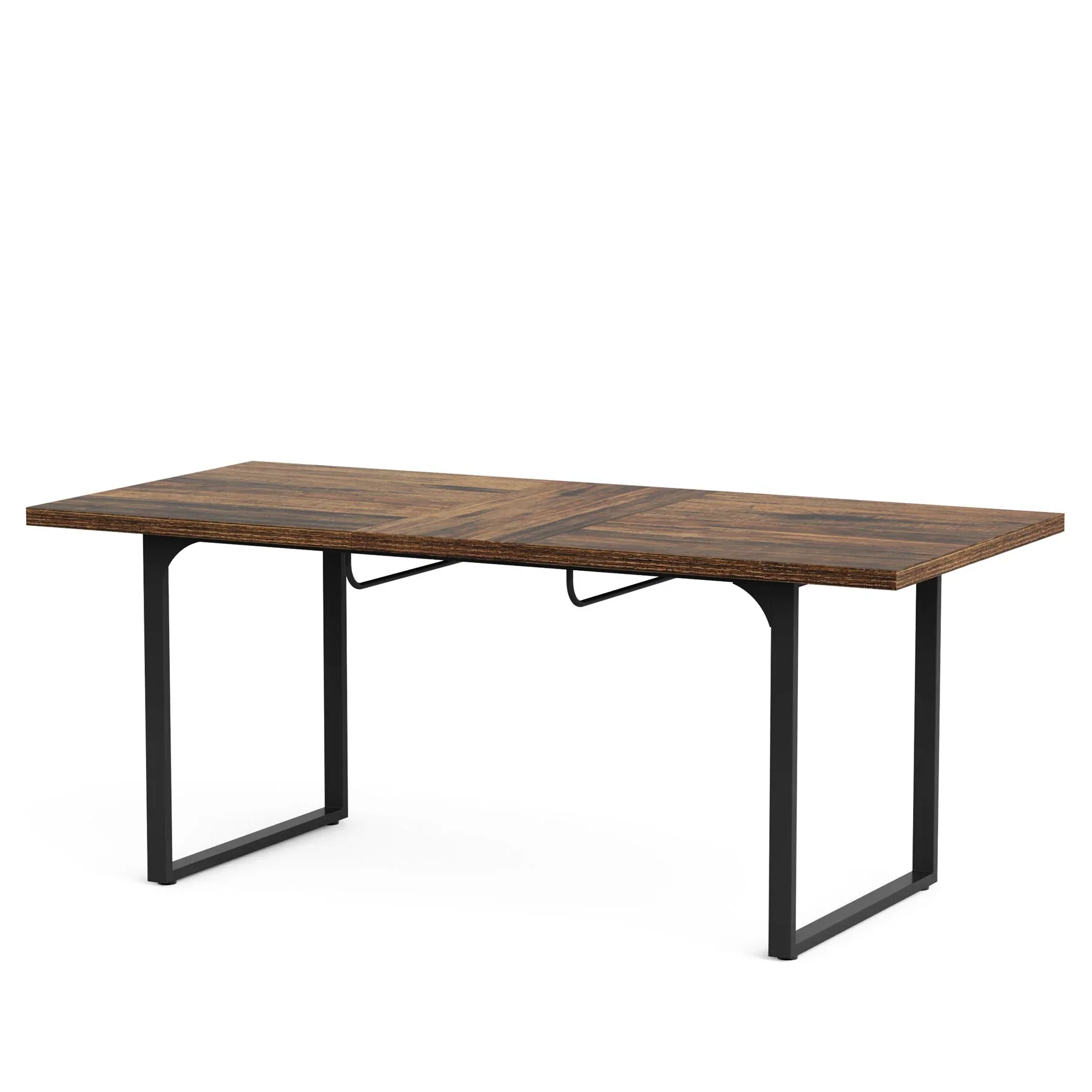 Extendable Executive Table, 63"-78" Computer Desk Office Desk - Image 7