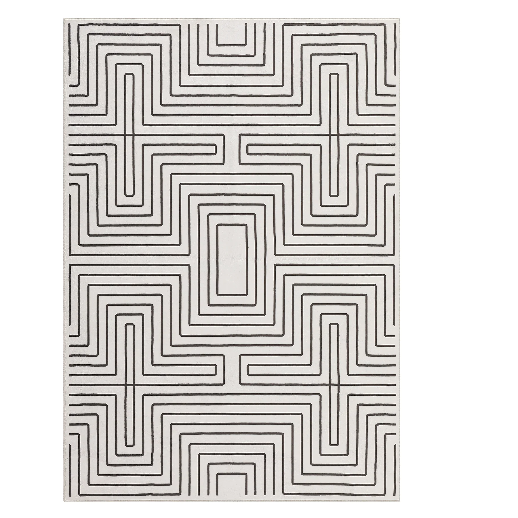Tribesigns Geometric Low-Pile Rug, Non-Slip Backing, Machine Washable Up to 30°C, OEKO-TEX Certified - Image 17