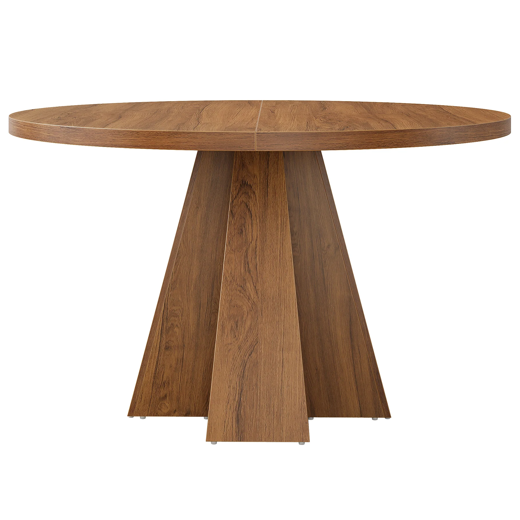 Tribesigns 47-Inch Round Dining Table, Sturdy Base with Thickened Top for Kitchen and Dining Room - Image 11