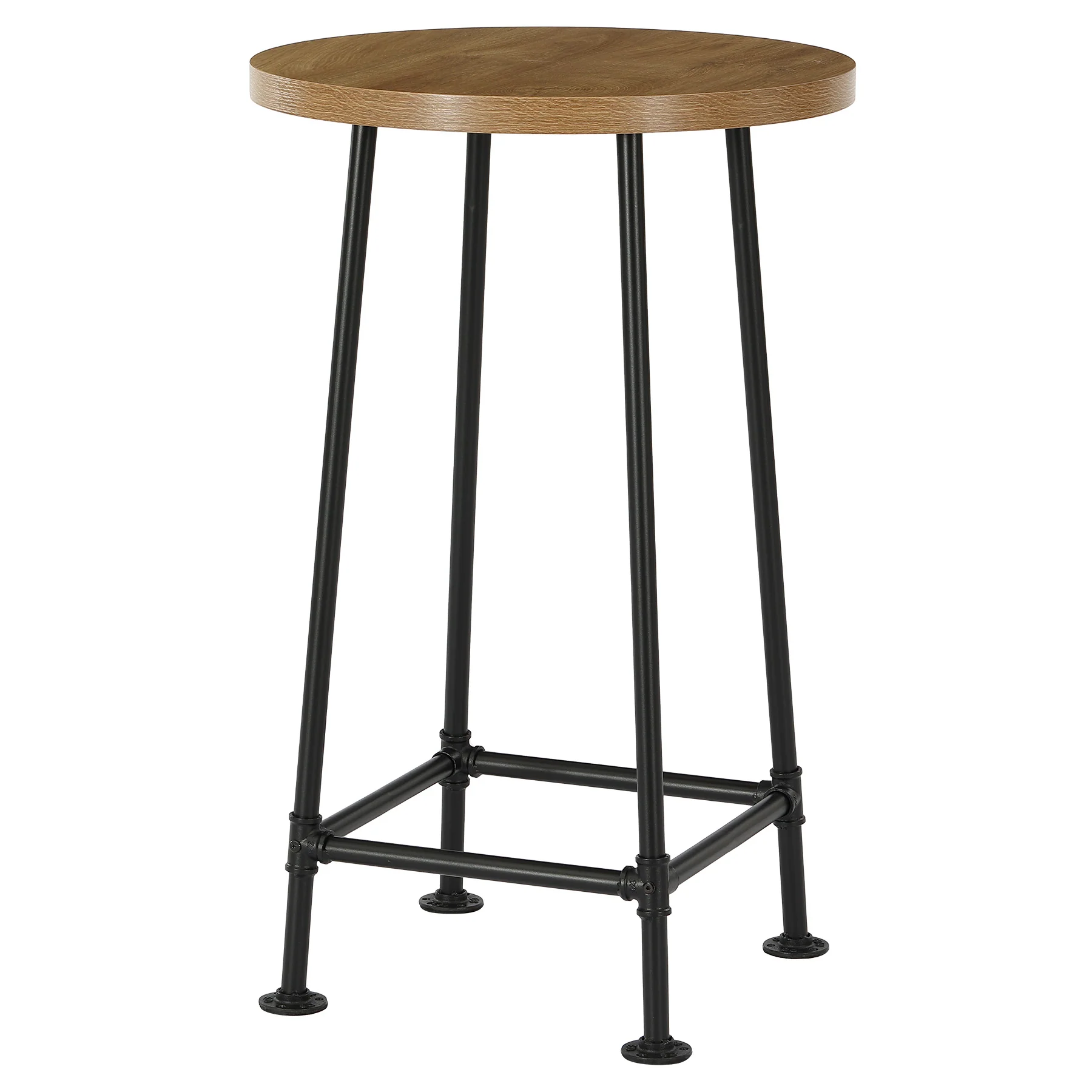 Tribesigns 37.4-Inch Round Bar Table, High Top Pub Table for Small Spaces - Image 16