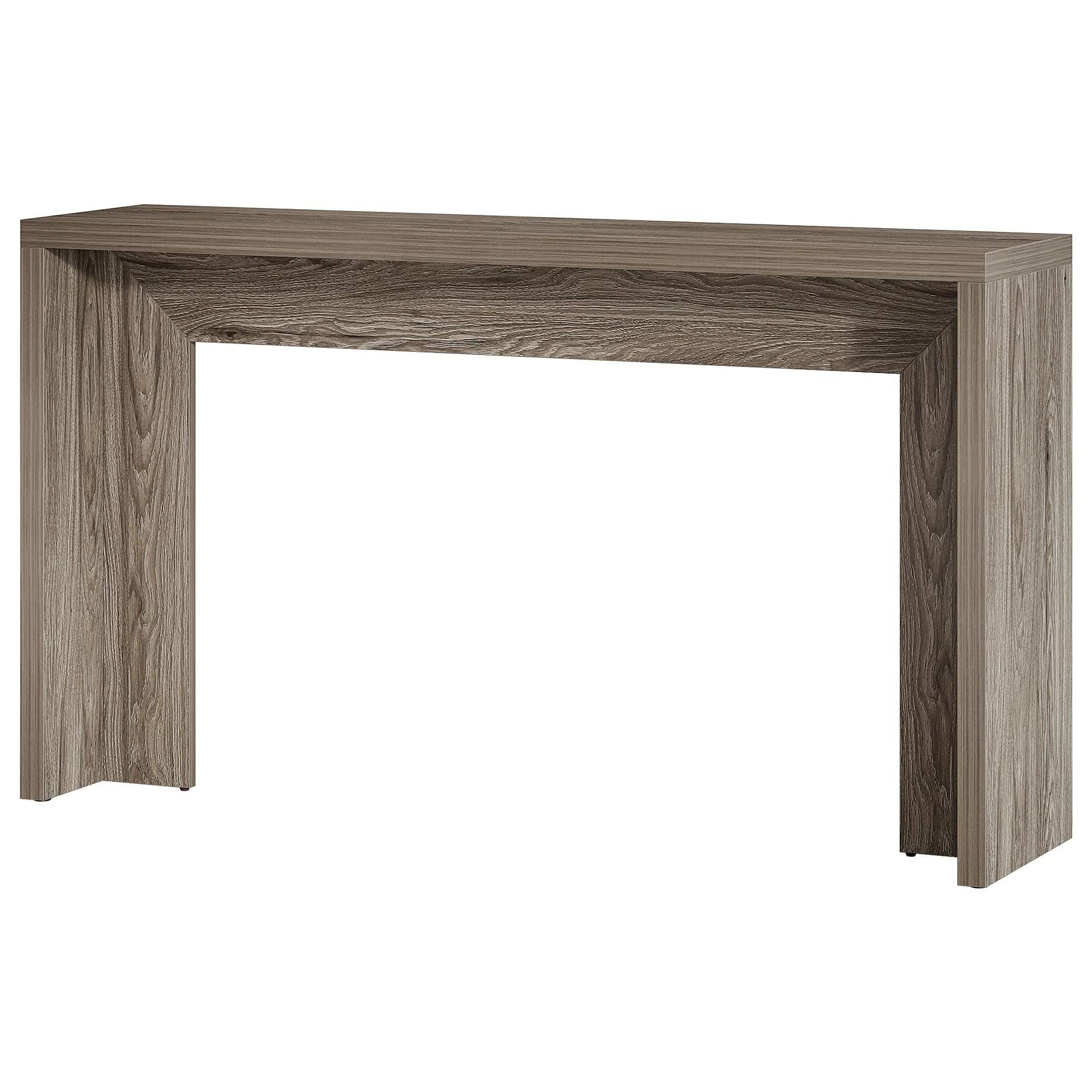 Tribesigns 55-Inch Farmhouse Console Table with Storage, Narrow Wooden Entryway Sofa Table - Image 9
