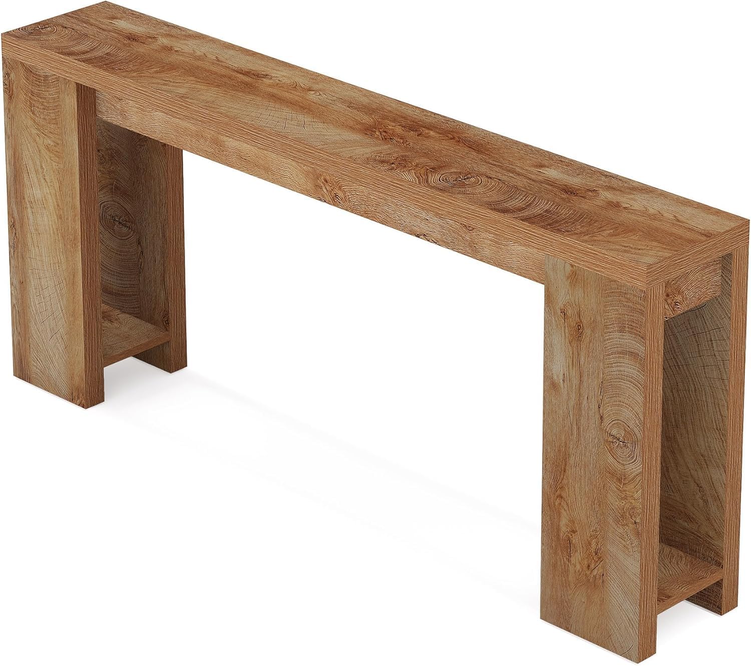 Tribesigns 63" Extra Long Console Table, Farmhouse Sofa Table Behind Couch - Image 8