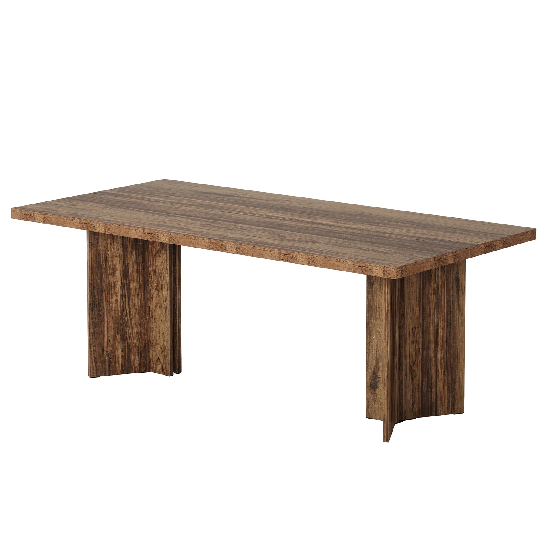 63" Farmhouse Dining Table, Kitchen Table with Large Tabletop for 4-6 - Image 20