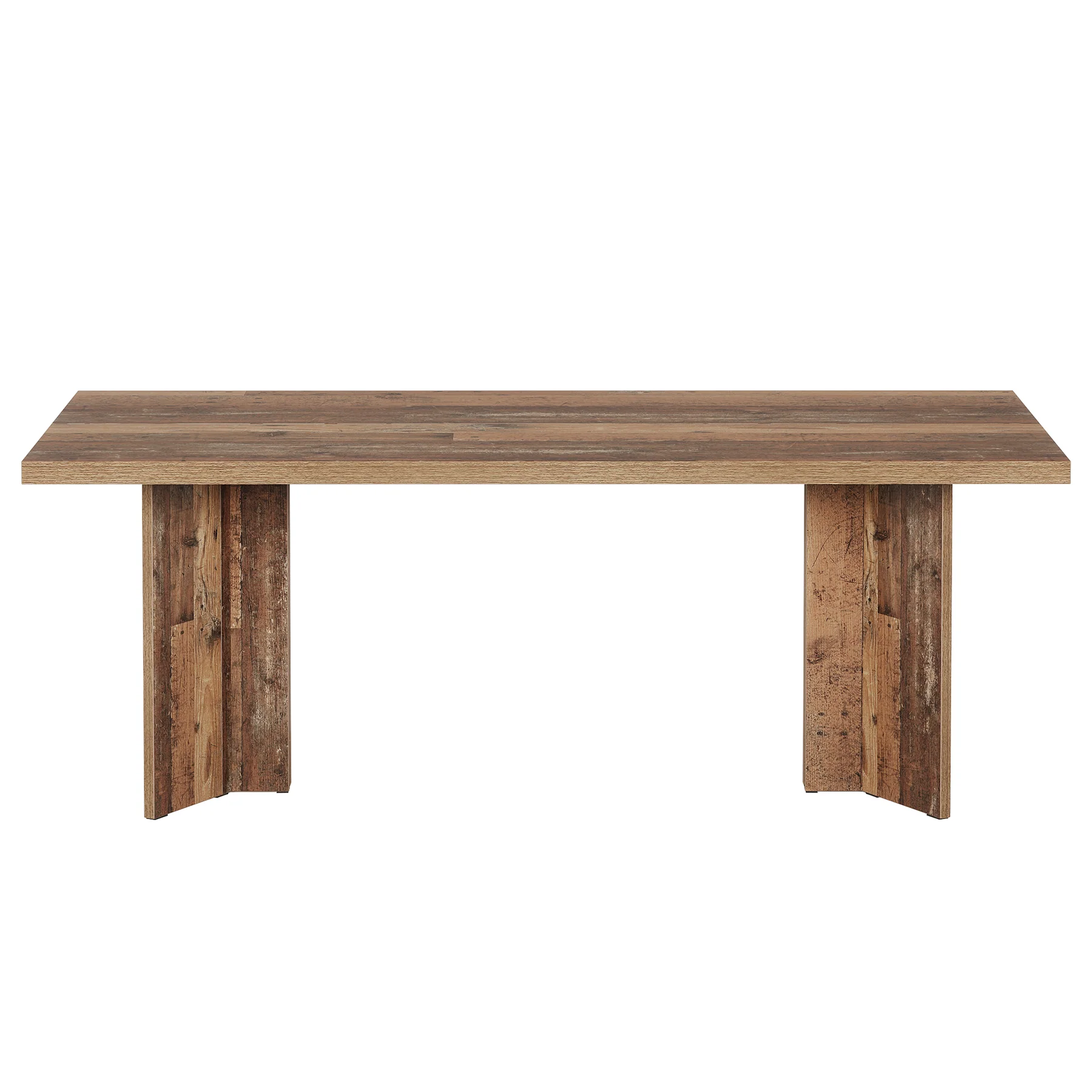63" Wood Executive Desk, Farmhouse Computer Desk with Large Tabletop - Image 14
