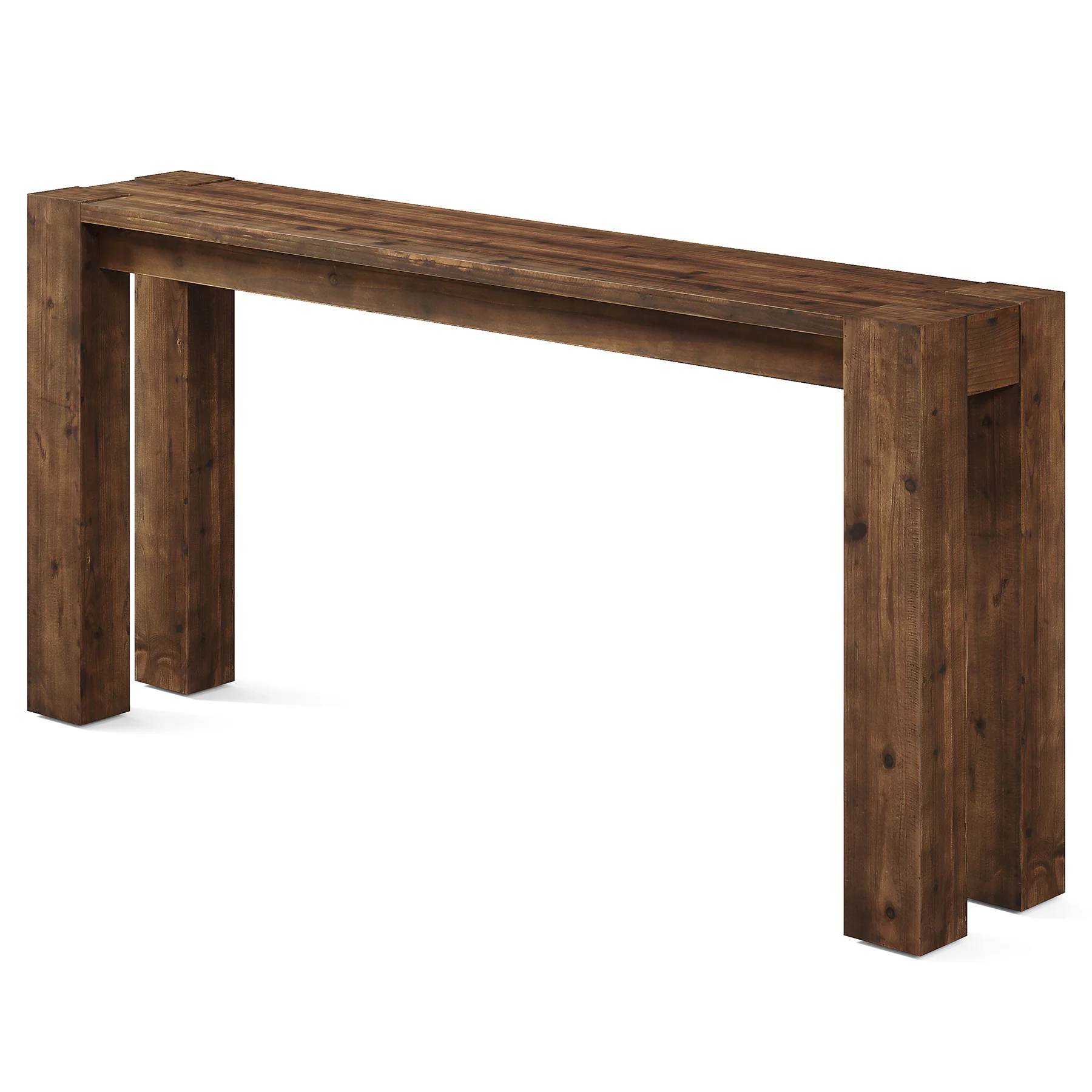 Tribesigns 70.9-Inch Solid Wood Console Table, Sofa Table for Hallway - Image 13
