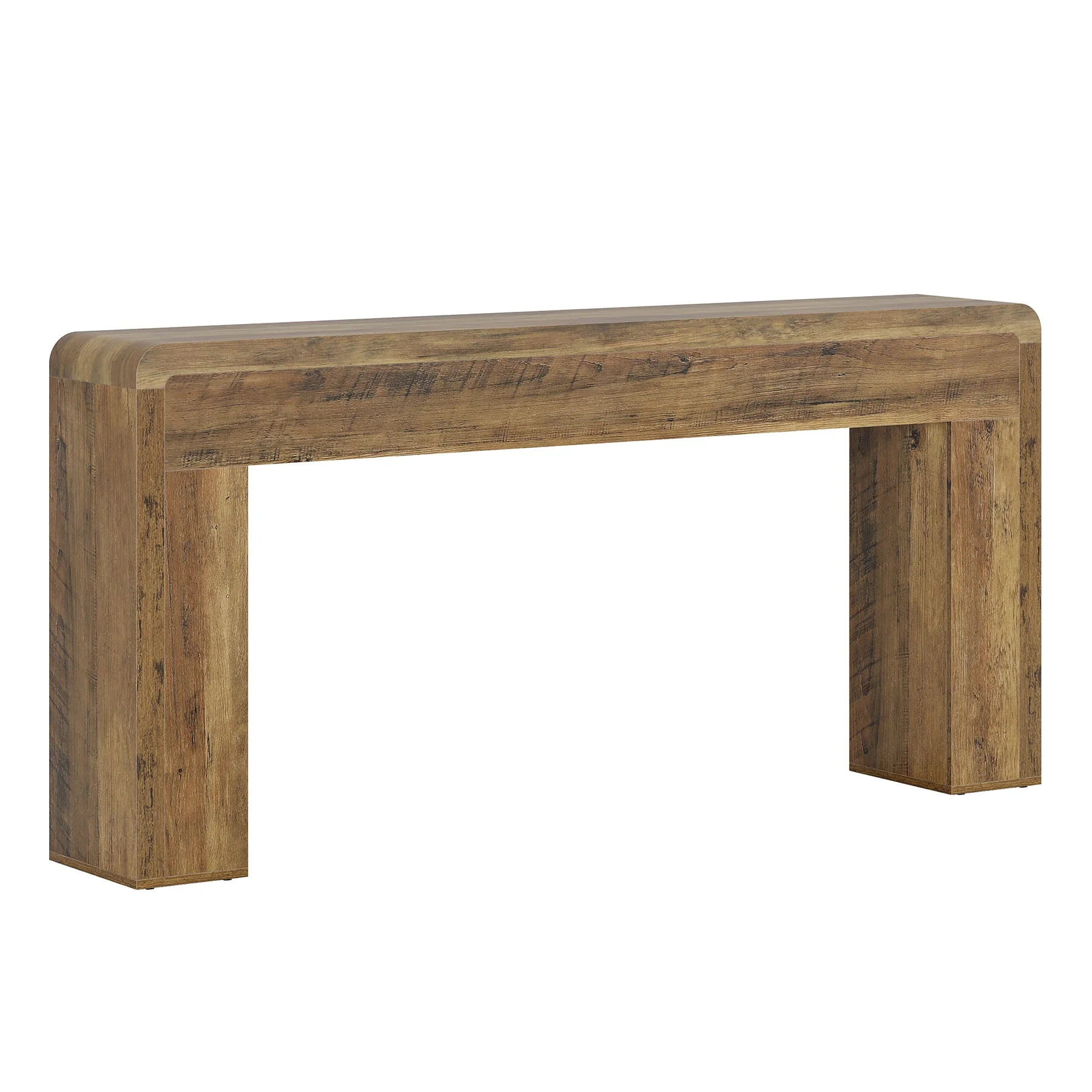 70.9" Extra Long Console Table, Rustic Farmhouse Sofa Table for Entryway - Image 10