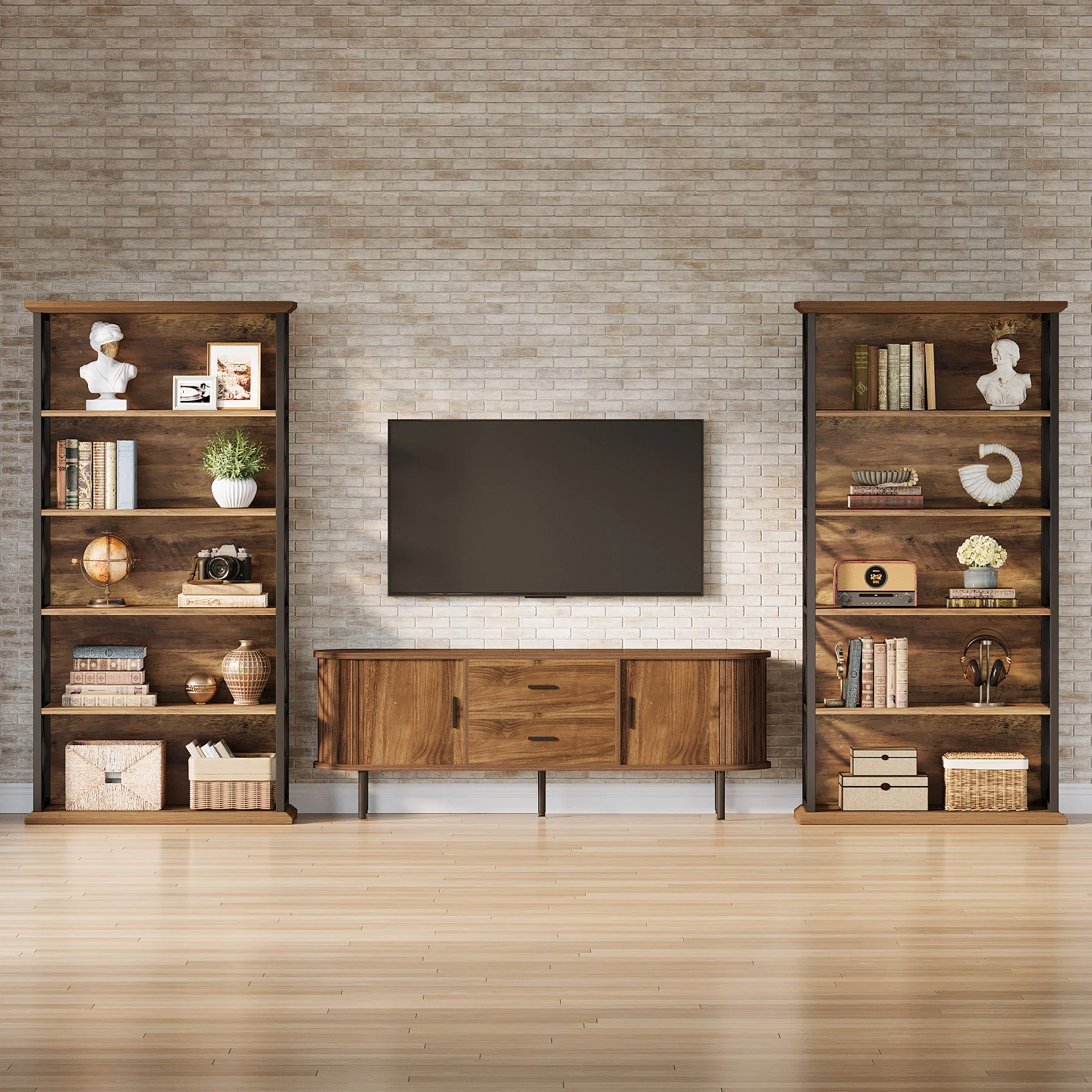 Tribesigns 71-Inch Tall Bookshelf, Open Storage Bookcase for Office - Image 9