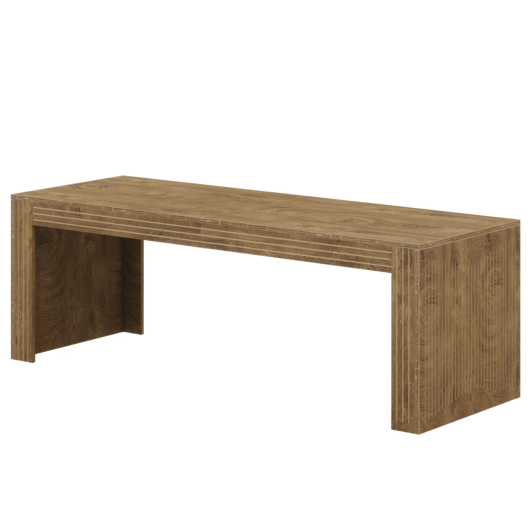 78.7" Large Dining Table for 8 Seater, Modern Rectangular Wooden Table - Image 18