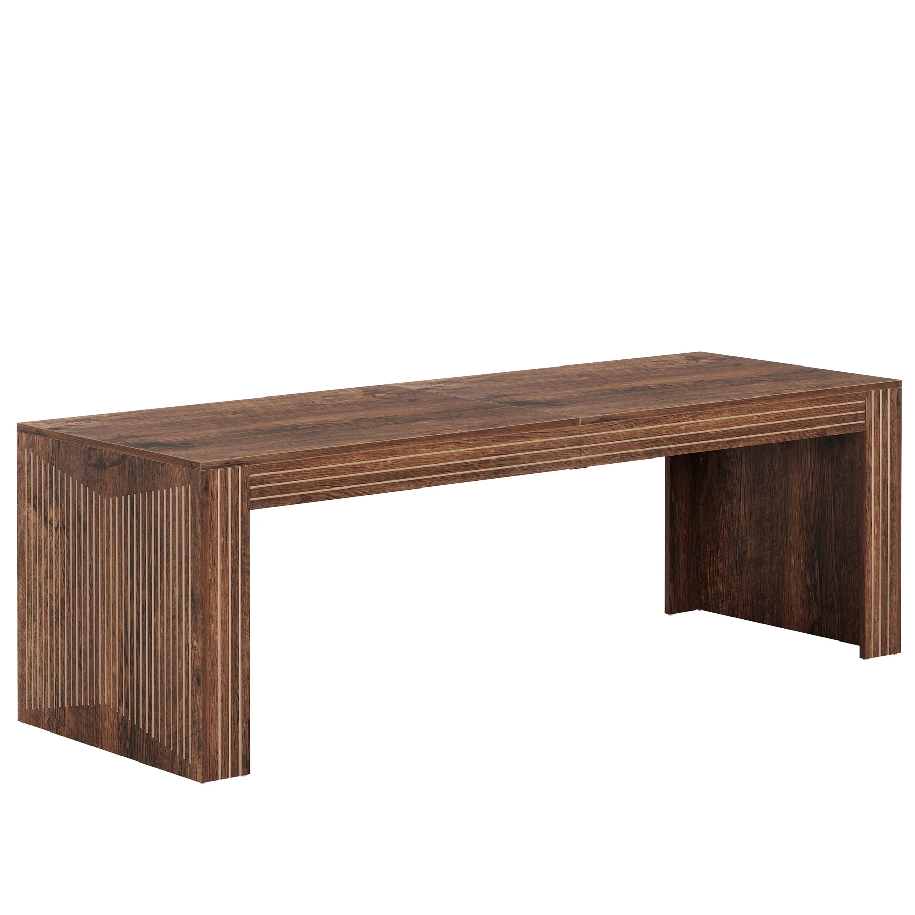 78" Large Conference Table, Modern Boardroom Desk for Office Meeting - Image 18