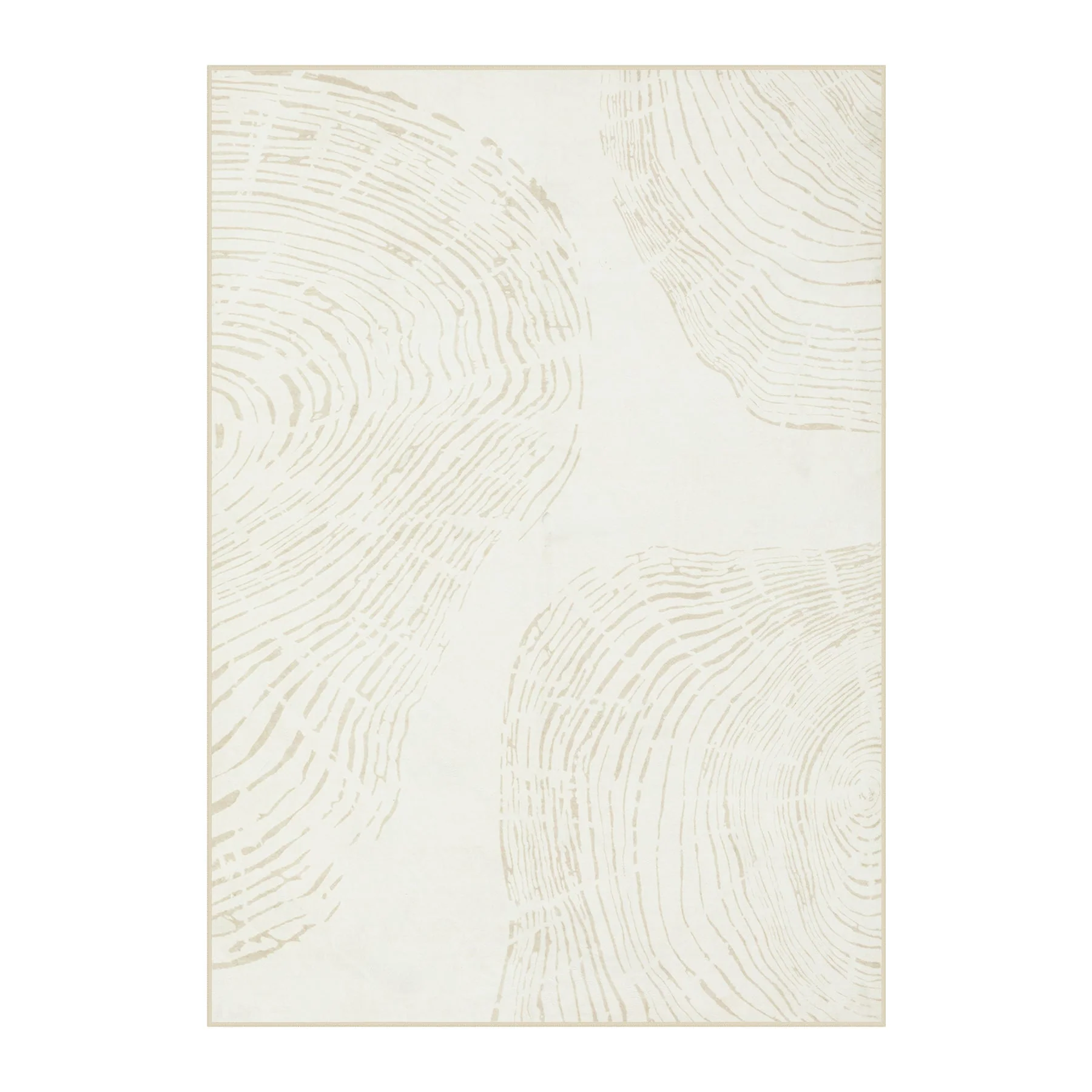 Tribesigns Washable Living Room Rug, Soft Low-Pile Rug with Abstract Pattern, Minimalist Boho Style, Non-Slip - Image 19